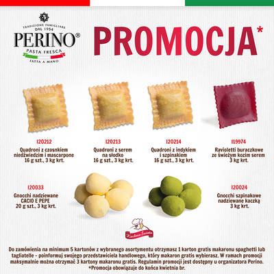 Promocja PERINO 04.2025 reklama FB
